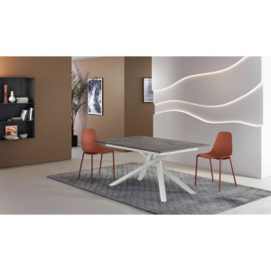 Tavolo allungabile con top in melaminico Pulse 25 90cm X 140-190cm H 76cm Stones
