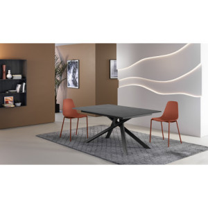 Tavolo allungabile con top in melaminico Pulse 25 90cm X 140-190cm H 76cm Stones