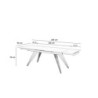 Tavolo allungabile 160/240 x 90 cm Match 1 90cm X 160/240 cmcm H 76cm Stones