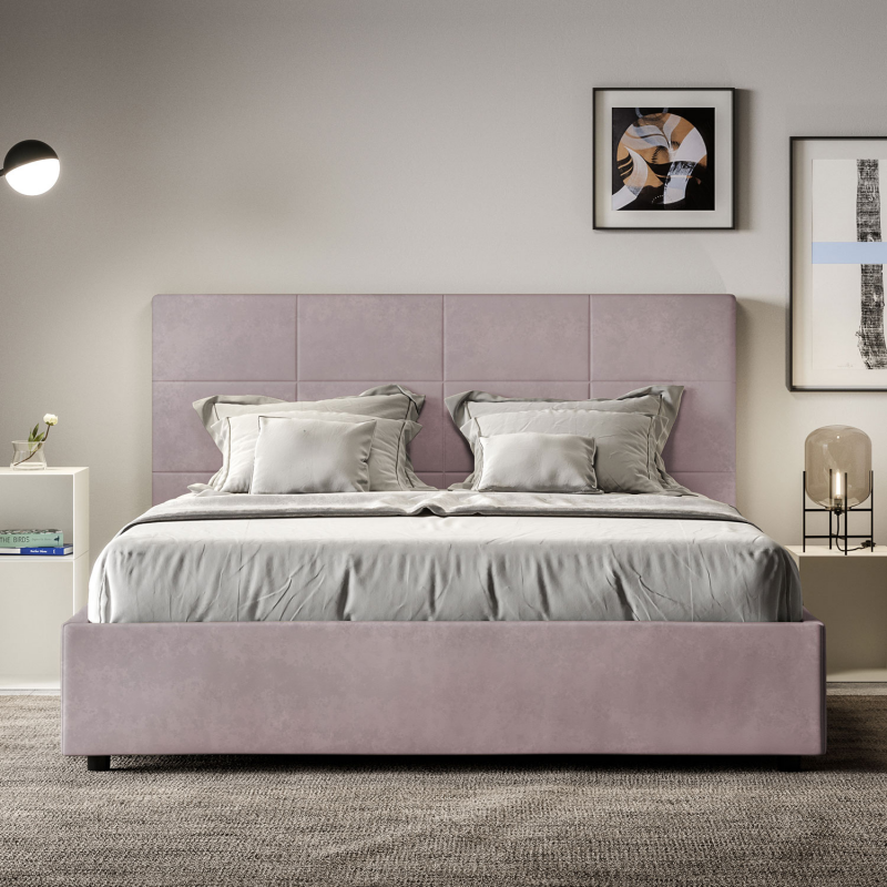 Letto imbottito Matrimoniale 160x190 cm Mika