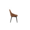 Set di 4 Sedie in tessuto Astrid 58cm X 49cm H 85cm Stones