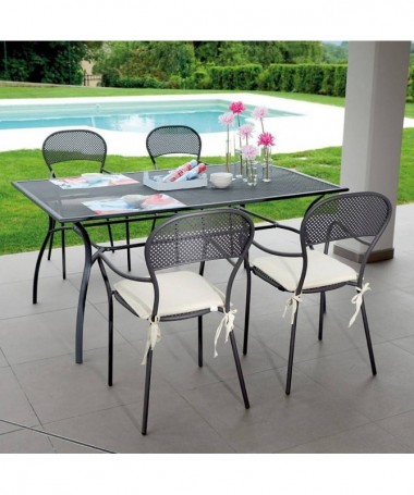 Set di due Sedie Intra MOIA grigio antracite