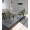 Set di 4 Sedie in tessuto Astrid 58cm X 49cm H 85cm Stones