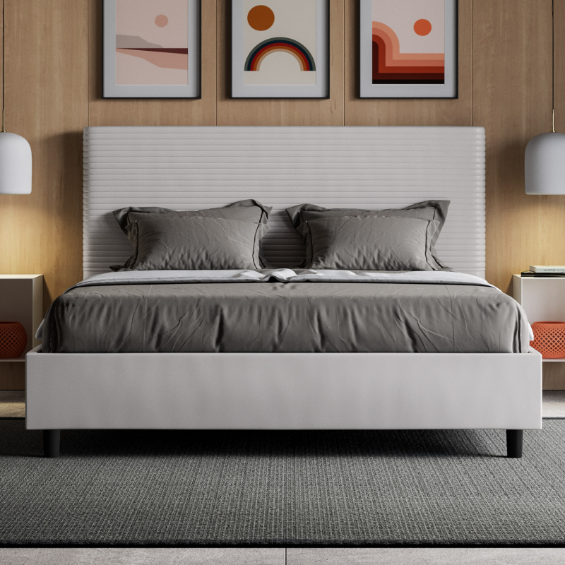 Letto imbottito Matrimoniale 160x190 cm Focus