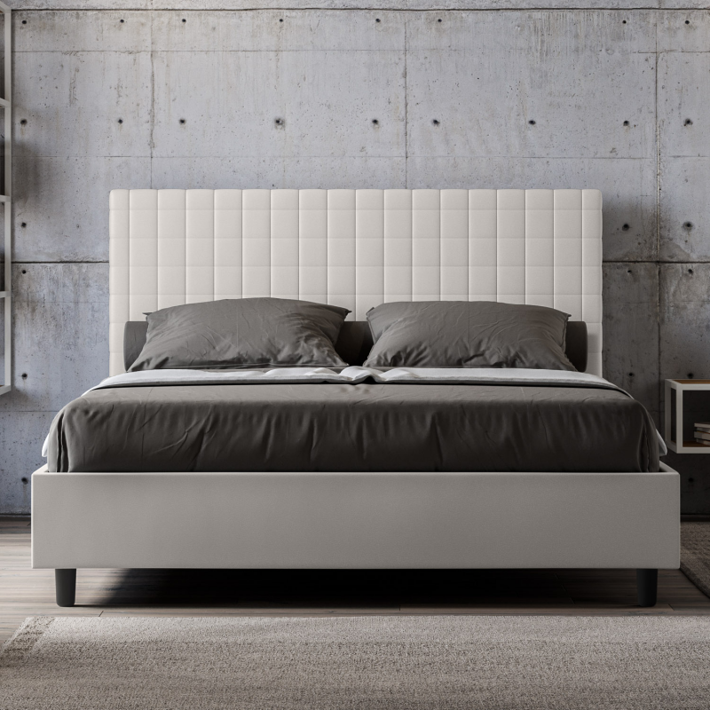 Letto imbottito Matrimoniale 160x200 cm Sunny