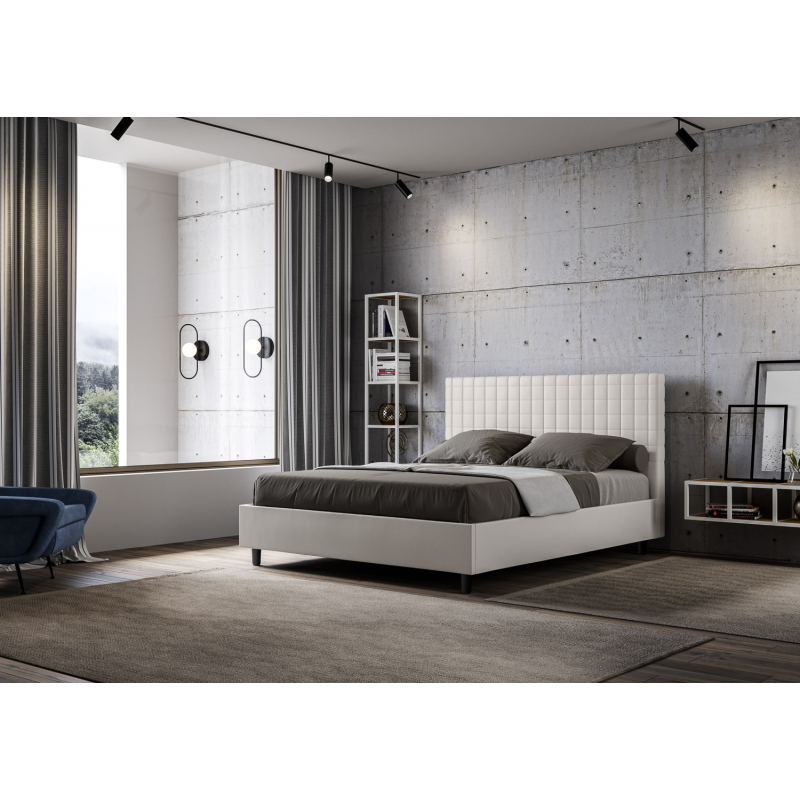 Letto imbottito Matrimoniale 160x200 cm Sunny