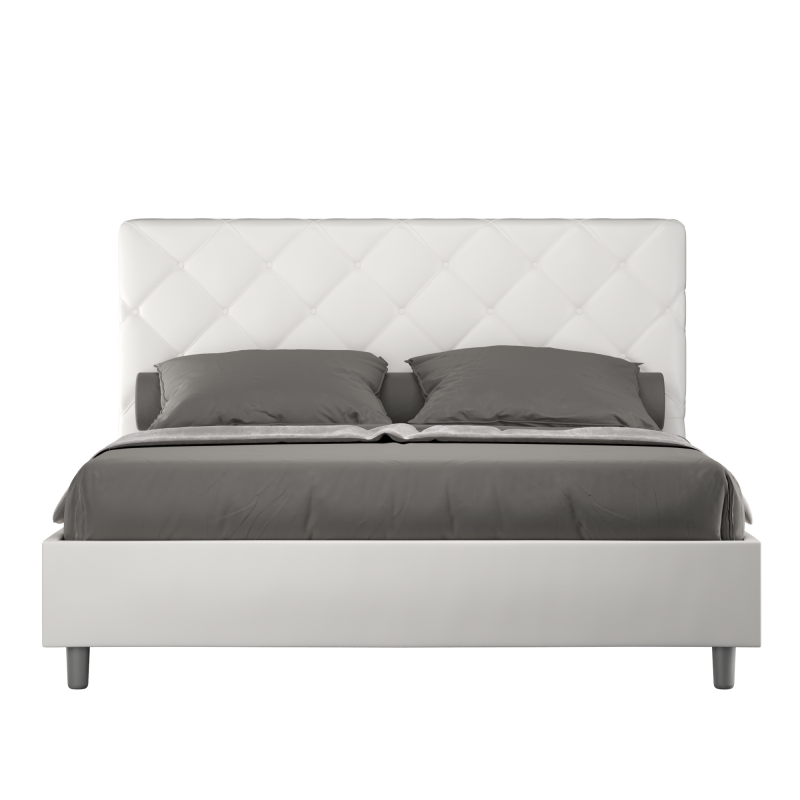Letto imbottito Matrimoniale 160x190 cm Priya