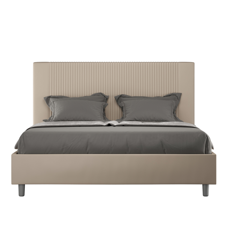 Letto imbottito Matrimoniale 160x190 cm Goya