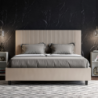 Letto imbottito Matrimoniale 160x190 cm Goya