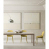 Set di 4 Sedie in polipropilene Eva 55cm X 46cm H 79cm Stones