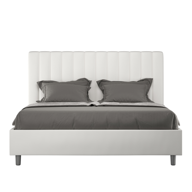 Letto imbottito Matrimoniale 160x190 cm Agueda