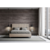 Letto imbottito Matrimoniale 160x190 cm Agueda