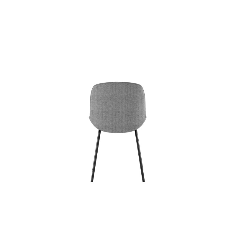 Set di 4 Sedie in tessuto Eva 57cm X 46cm H 80cm Stones