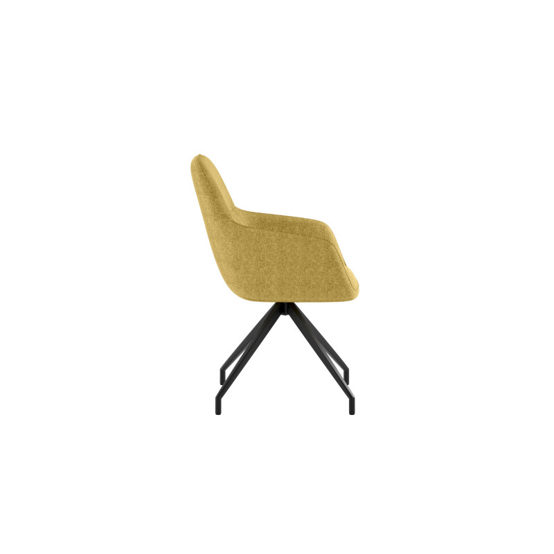 Set di 2 Sedie in tessuto Gaia 56cm X 56cm H 87cm Stones