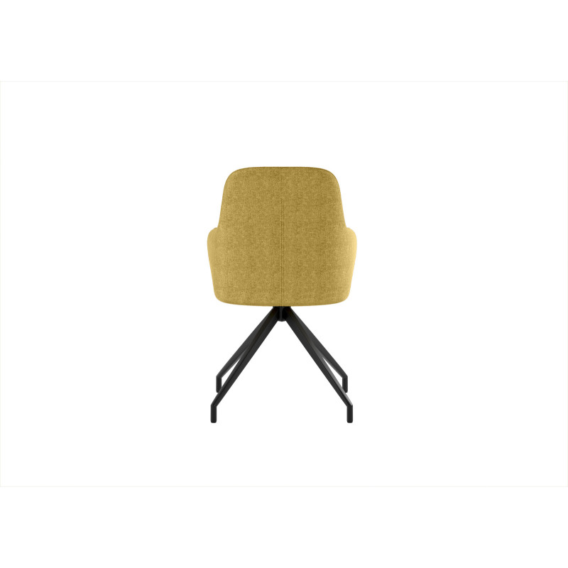 Set di 2 Sedie in tessuto Gaia 56cm X 56cm H 87cm Stones