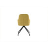 Set di 2 Sedie in tessuto Gaia 56cm X 56cm H 87cm Stones