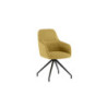 Set di 2 Sedie in tessuto Gaia 56cm X 56cm H 87cm Stones
