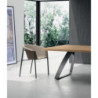Set di 2 Sedie in tessuto Nari 58cm X 56cm H 79cm Stones