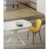 Set di 4 Sedie in tessuto Tamara 55cm X 46cm H 85cm Stones