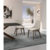 Set di 4 Sedie in tessuto Vera 62cm X 49.5cm H 87cm Stones
