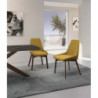 Set di 4 Sedie in tessuto Vera 62cm X 49.5cm H 87cm Stones