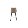 Set di 2 Sgabelli in tessuto Fox 50cm X 44cm H 94cm Stones