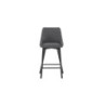 Set di 2 Sgabelli in tessuto Fox 50cm X 44cm H 94cm Stones