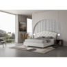 Letto imbottito Matrimoniale 160x200 cm Langre