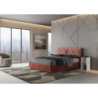 Letto imbottito Matrimoniale 160x190 cm tessuto Agata Mados