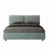 Letto imbottito Matrimoniale 160x190 cm tessuto Agata Mados