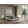 Letto imbottito Matrimoniale 160x190 cm Mados