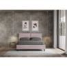 Letto imbottito Matrimoniale 160x190 cm Mados
