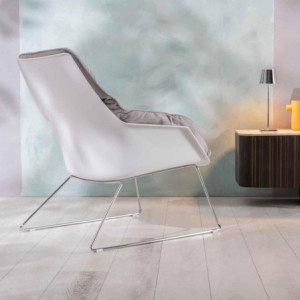 Zoom Poltrona in polipropilene Grace L P H 74 x 85 x 86 Stones
