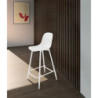 Set di 4 Sgabelli in polipropilene Frida 47.5cm X 47cm H 91.5cm Stones