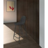 Set di 4 Sgabelli in polipropilene Frida 47.5cm X 47cm H 91.5cm Stones