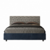 Letto imbottito Matrimoniale 160x190 cm tessuto Era Arla