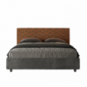 Letto imbottito Matrimoniale 160x210 cm tessuto Era Arla