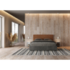 Letto imbottito Matrimoniale 160x210 cm tessuto Era Arla