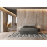 Letto imbottito Matrimoniale 160x210 cm tessuto Era Arla