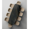 Tavolo allungabile con top in ceramica su vetro Thanos X 100cm X 200-280cm H 76cm Stones