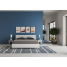 Letto Matrimoniale 160x190 cm testata dritta con doghe Ankel