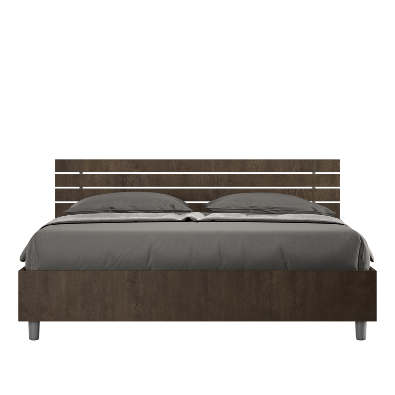 Letto Matrimoniale 160x190 cm testata dritta con doghe Ankel