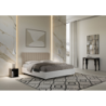 Letto Matrimoniale 160x190 cm struttura bianco frassino testata Kaia