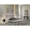 Letto Matrimoniale 160x190 cm struttura bianco frassino testata Kaia
