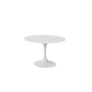Zoom Tavolo fisso con top in ceramica Base in metallo verniciato Side 120cm X 120cm H 76cm Stones