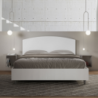 Letto Matrimoniale 160x190 cm struttura bianco frassino testata Antilia