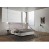 Letto Matrimoniale 160x190 cm struttura bianco frassino testata Antilia