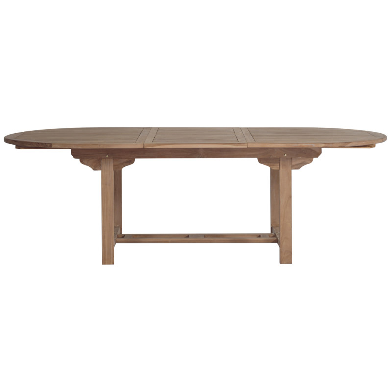 Tavolo Alicudi ovale estensibile Moia legno teak 240cm esterno