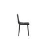 Set di 4 Sedie rivestita in tessuto easy-clean Gambe in metallo verniciato Ariel 46cm X 55cm H 87.5cm Stones