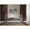 Letto Matrimoniale 160x190 cm struttura bianco frassino testata Grace